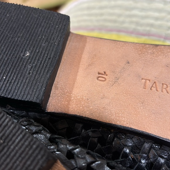 Taryn Rose Black Woven Ballet Flats - Picture 4 of 6